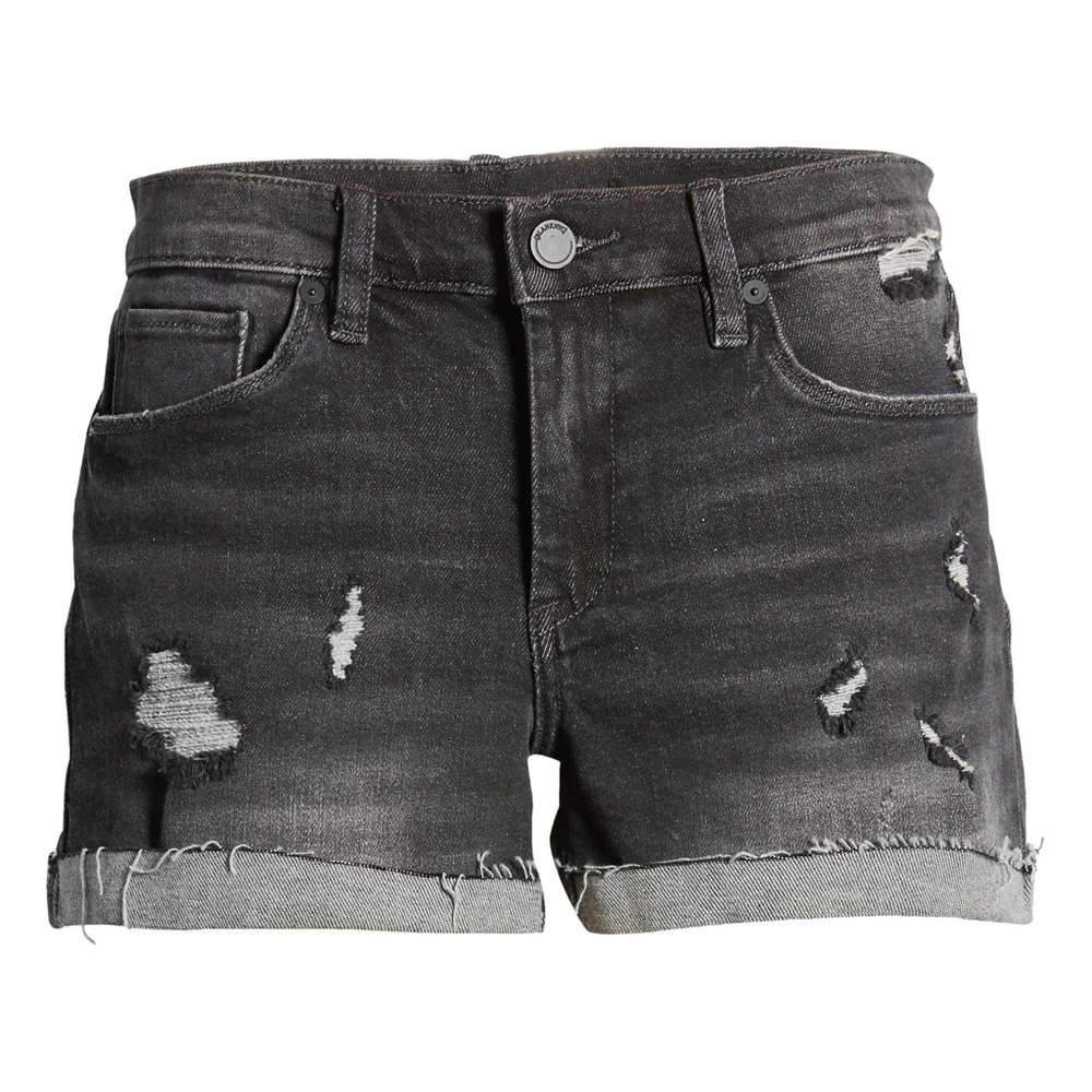 BLANKNYC Washed Black Denim Shorts